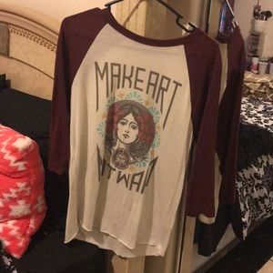 OBEY BASEBALL T-SHIRT